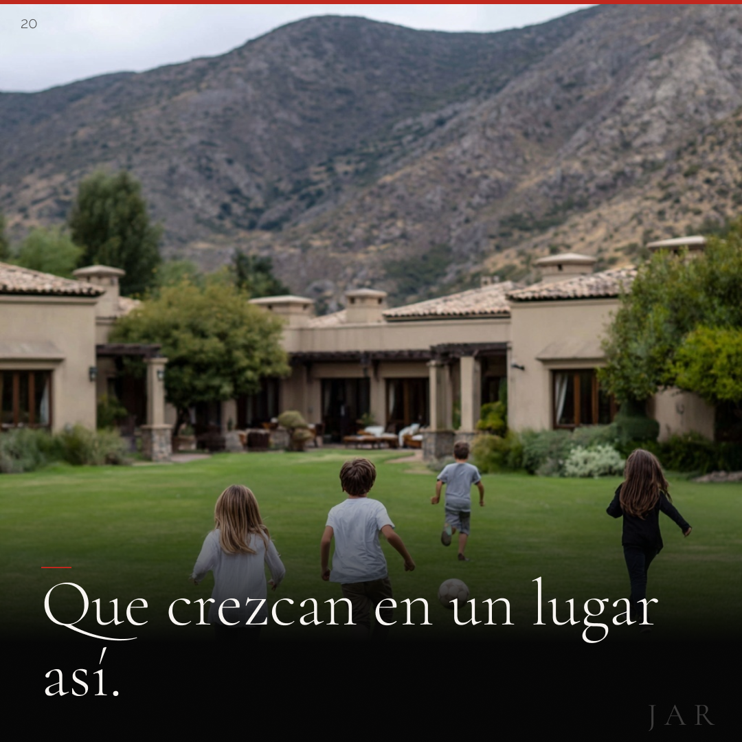 Post lifestyle JAR: Que crezcan en un lugar asi